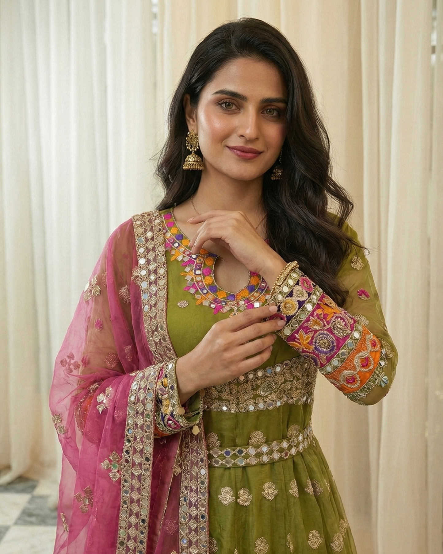 326 C-FANCY Mehndi by SH