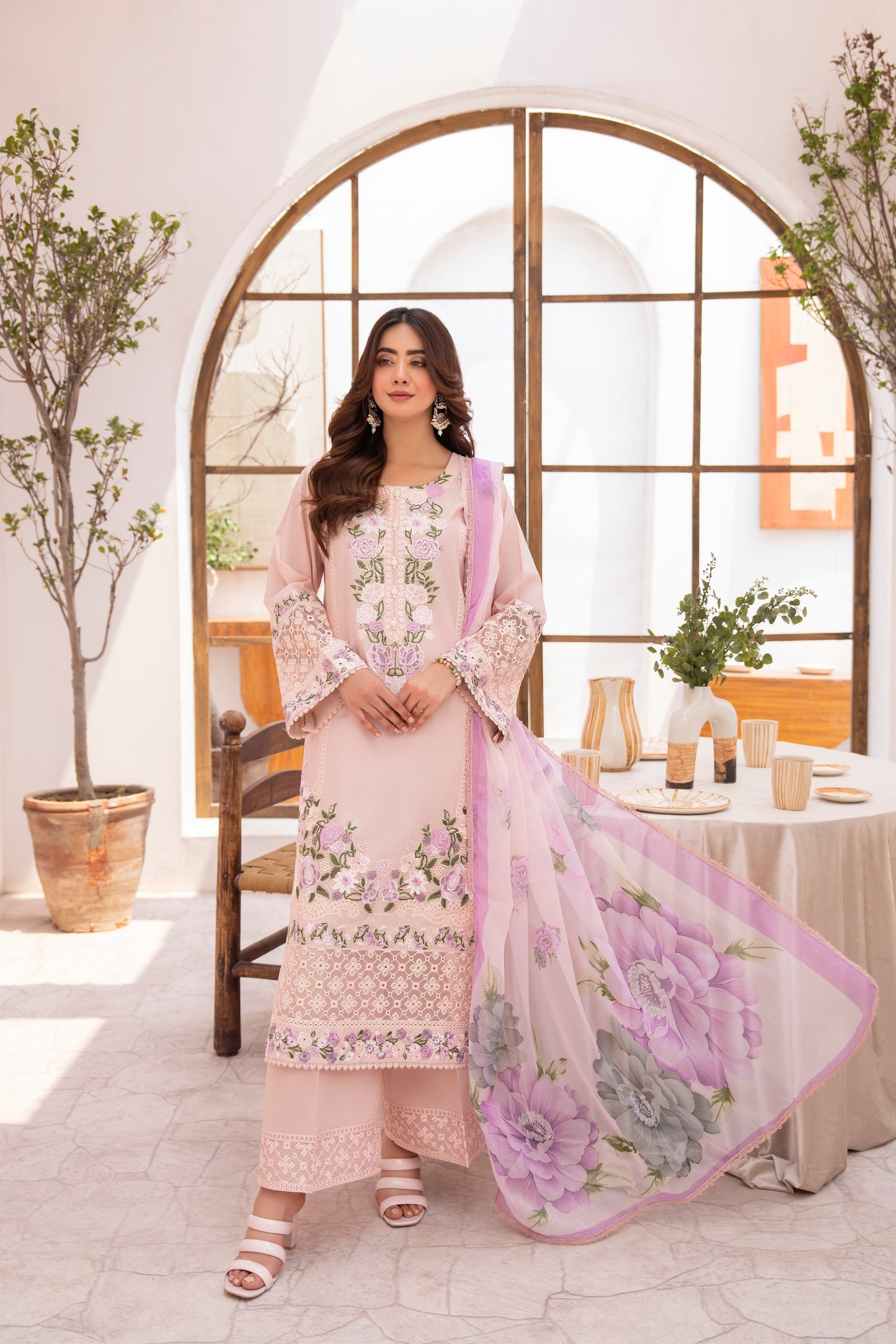 Karma Apsara 1478 Pastel Pink