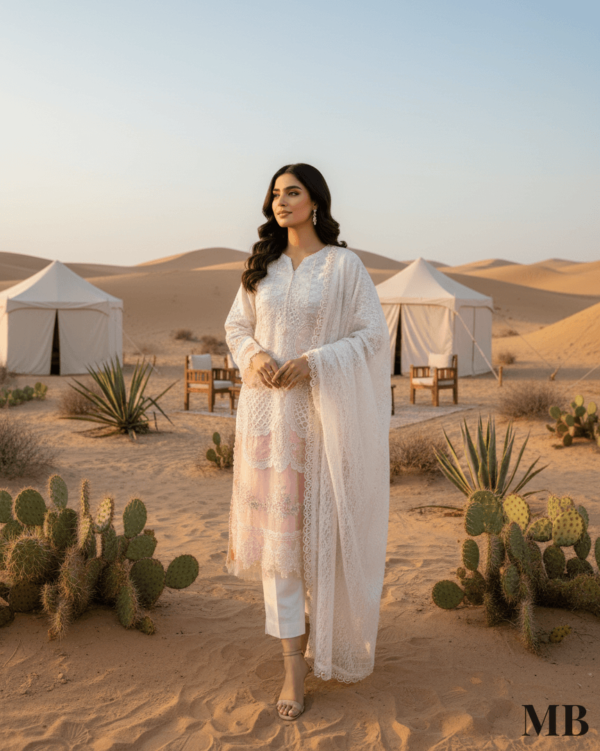 Desert Rose Ensemble Off White