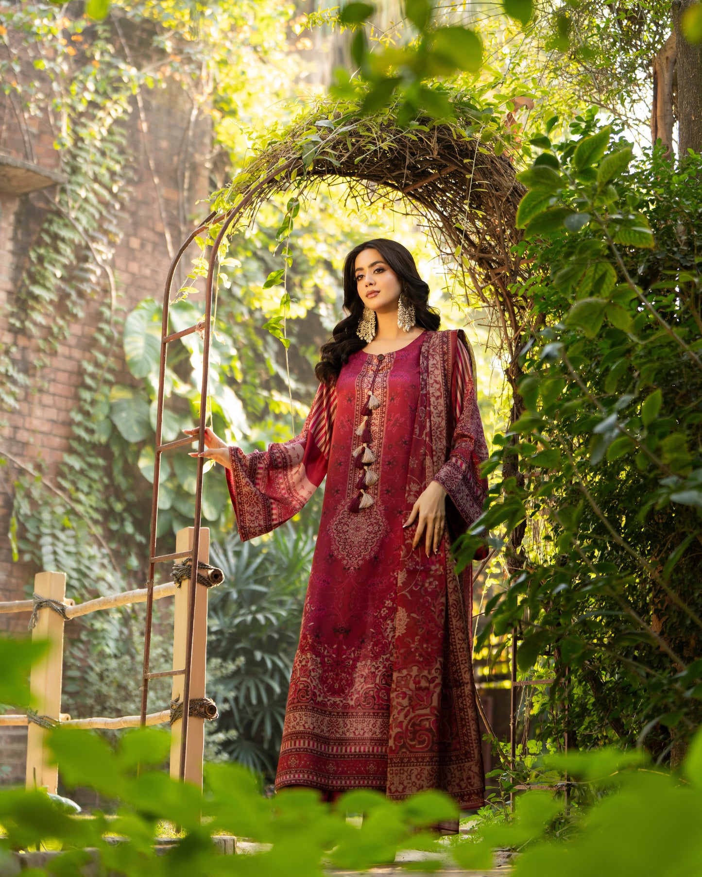 Karma Eliana 507 Deep Mehroon