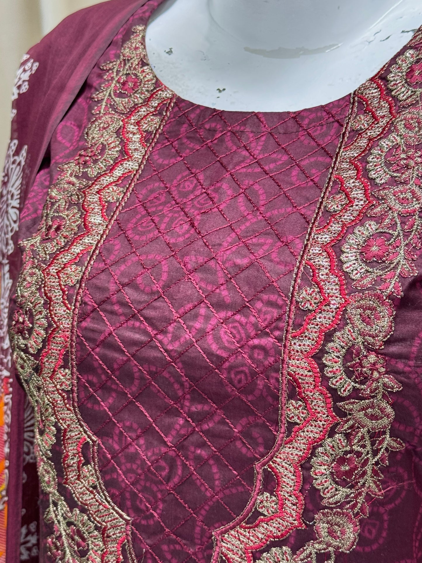 K&R Lawn - Chiffon Dupatta 287 Falsa