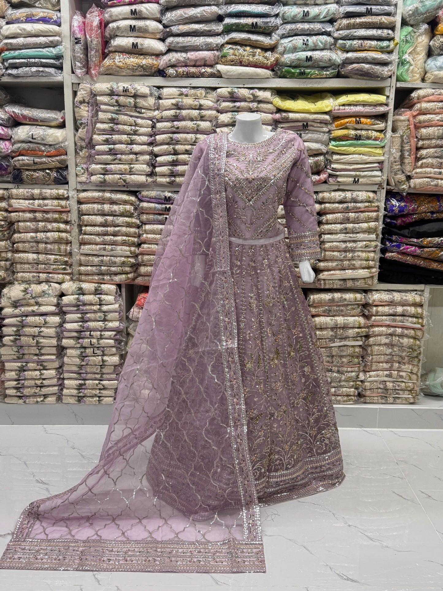 Shahnaz-e-Rang FG 138 Lavender
