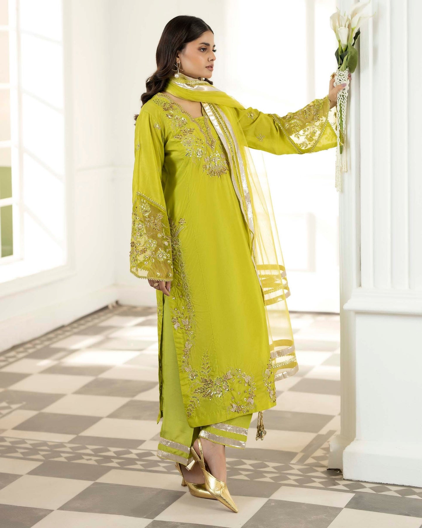 Ivana ZQ 06 Parrot Green