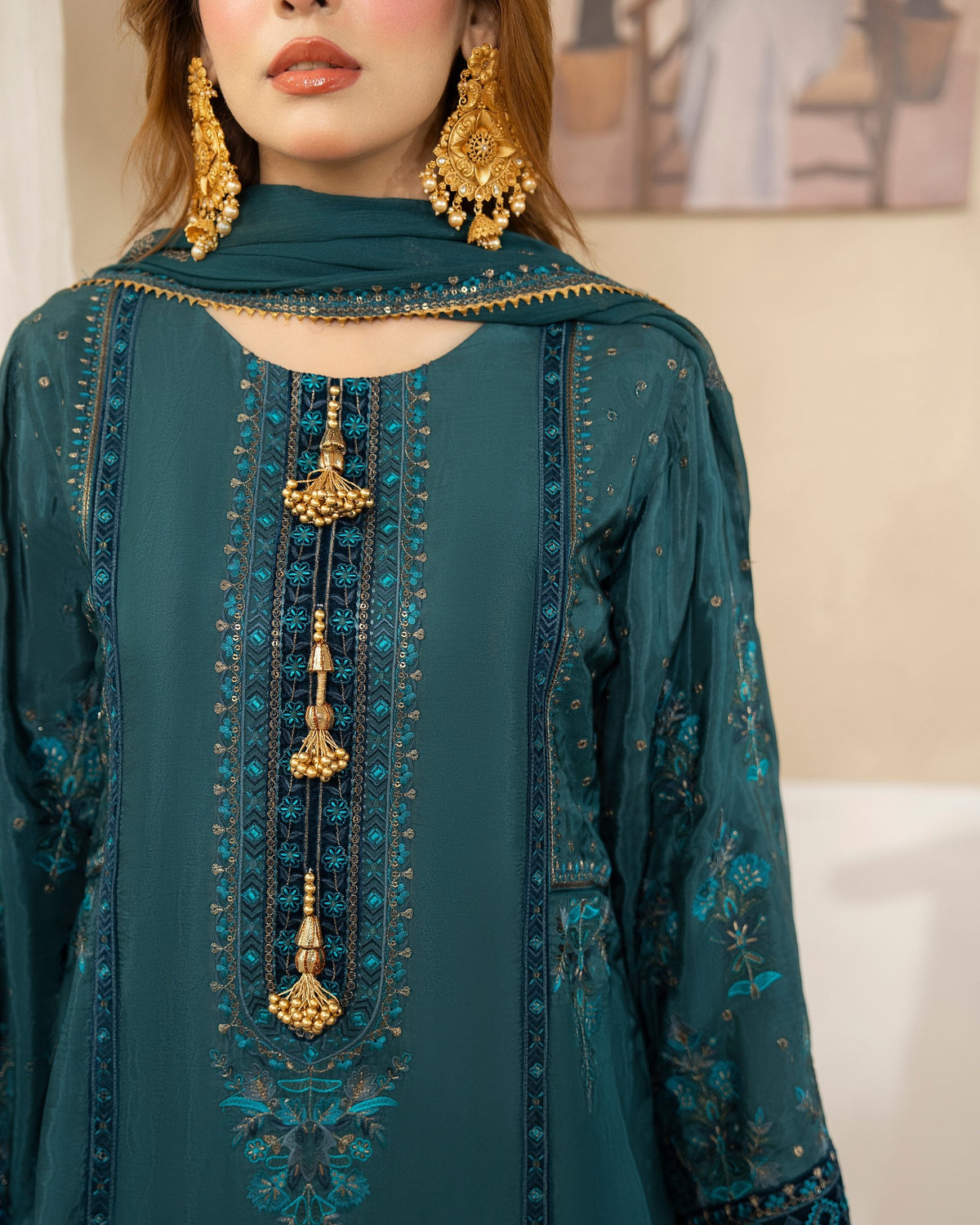 Karma Jugni 528 Peacocok Green