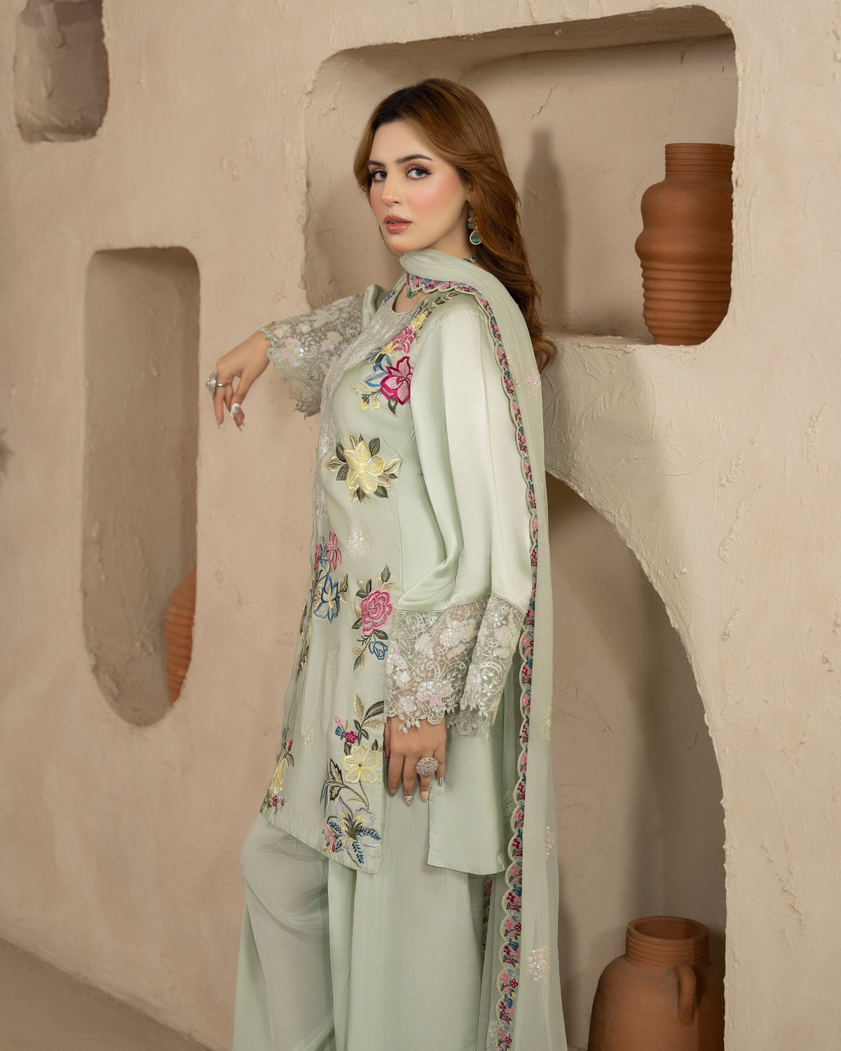 Karma Jugni 531 Mint Grey