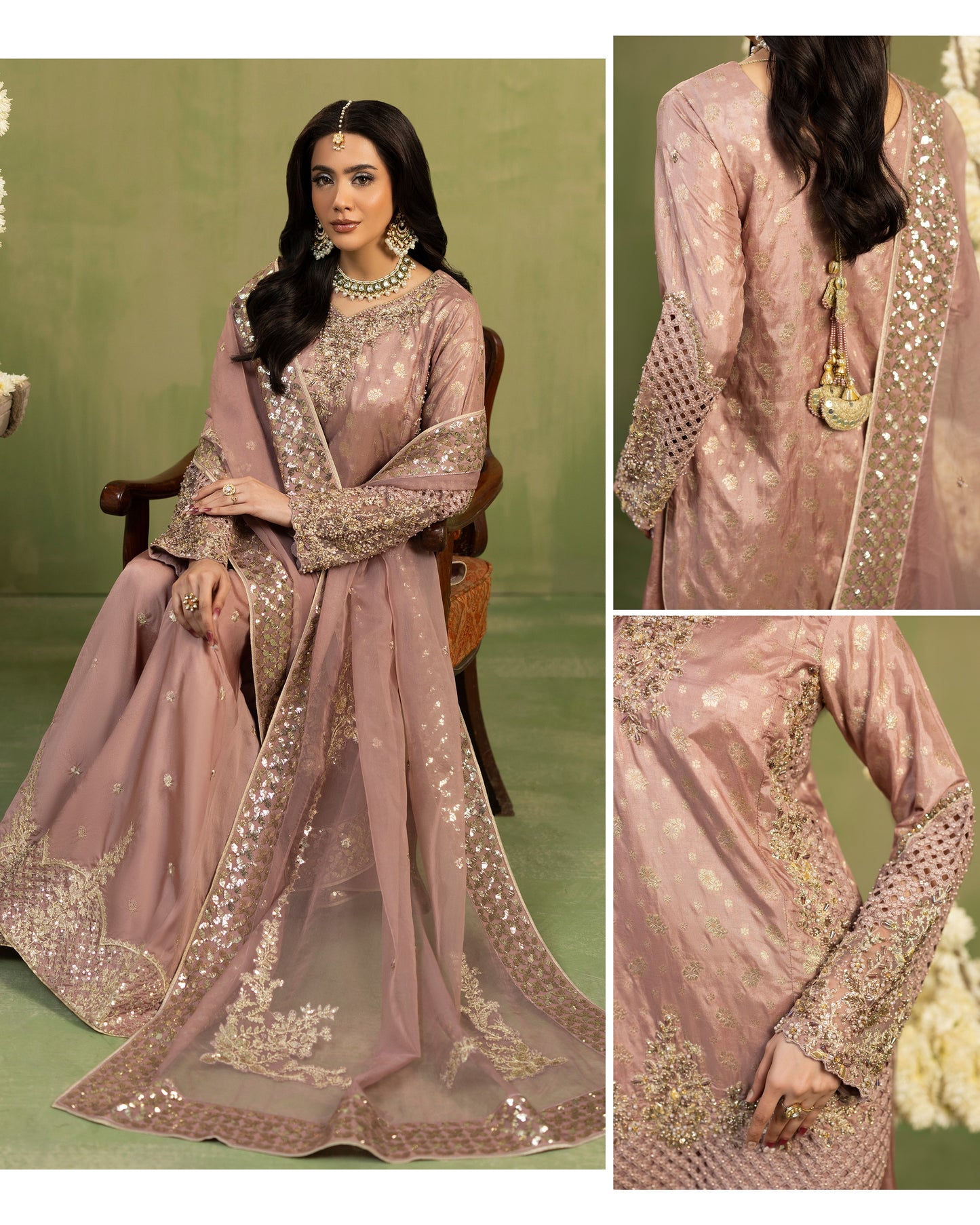 Khawab ZQ 2596 Tea Pink