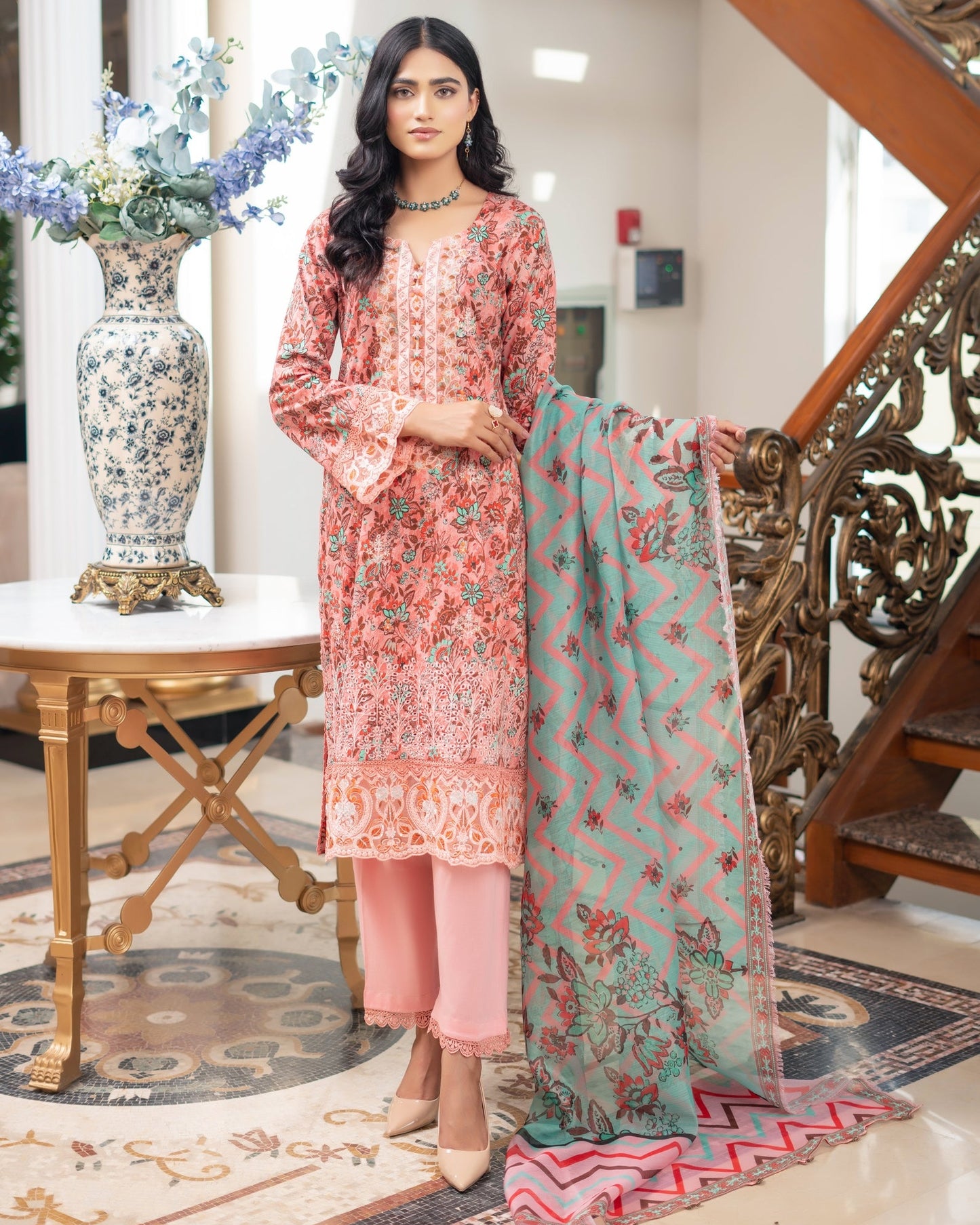 Munira Mehak Shirt MSL 03 Peach