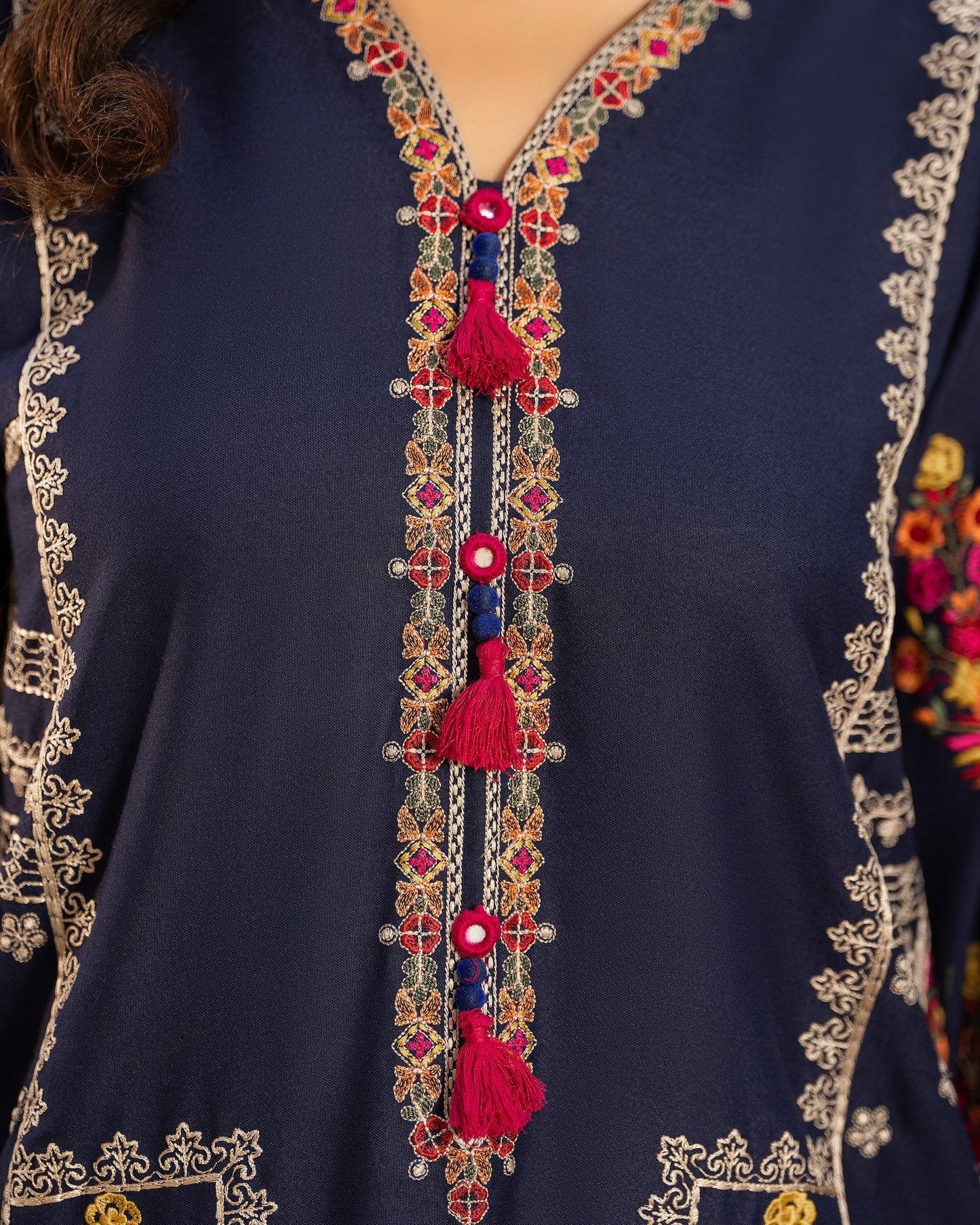 Karma Nigar Kotrai 1521 Peacock Blue