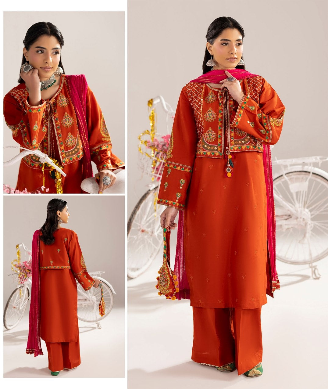 Phulkari ZR 2613 Rust
