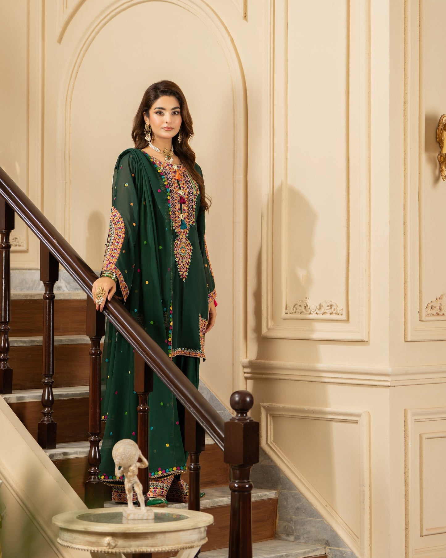 Karma Roohi 465 Emerald Green