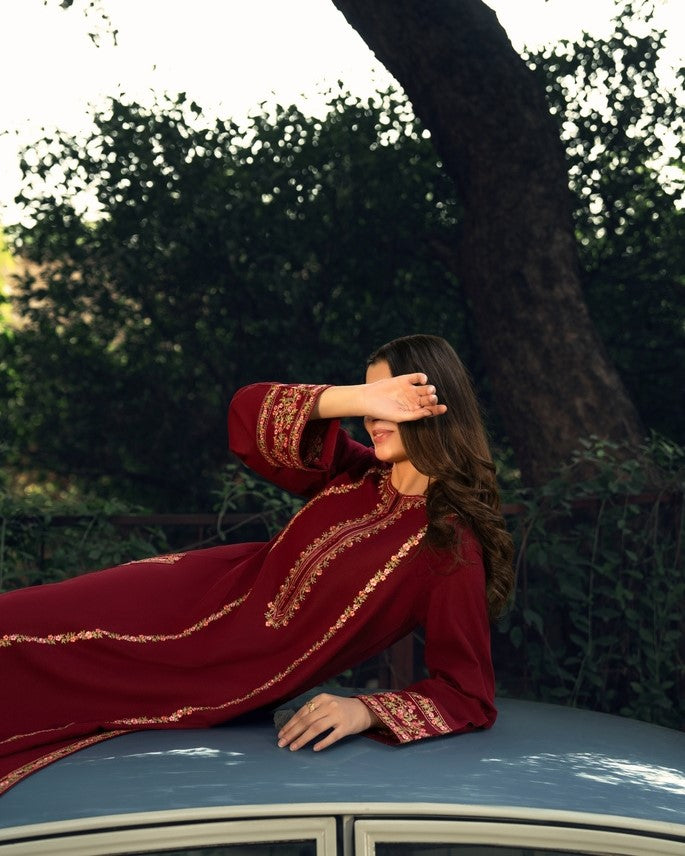 Shadows Khadder Wine Red