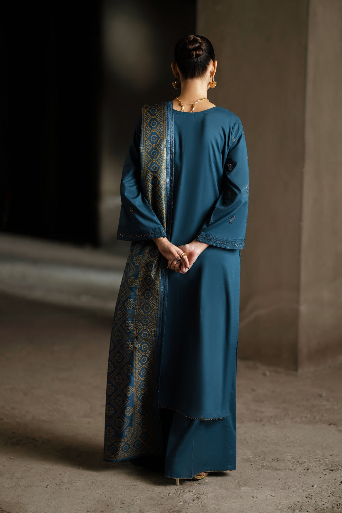 Sham Drop II Teal Radiance