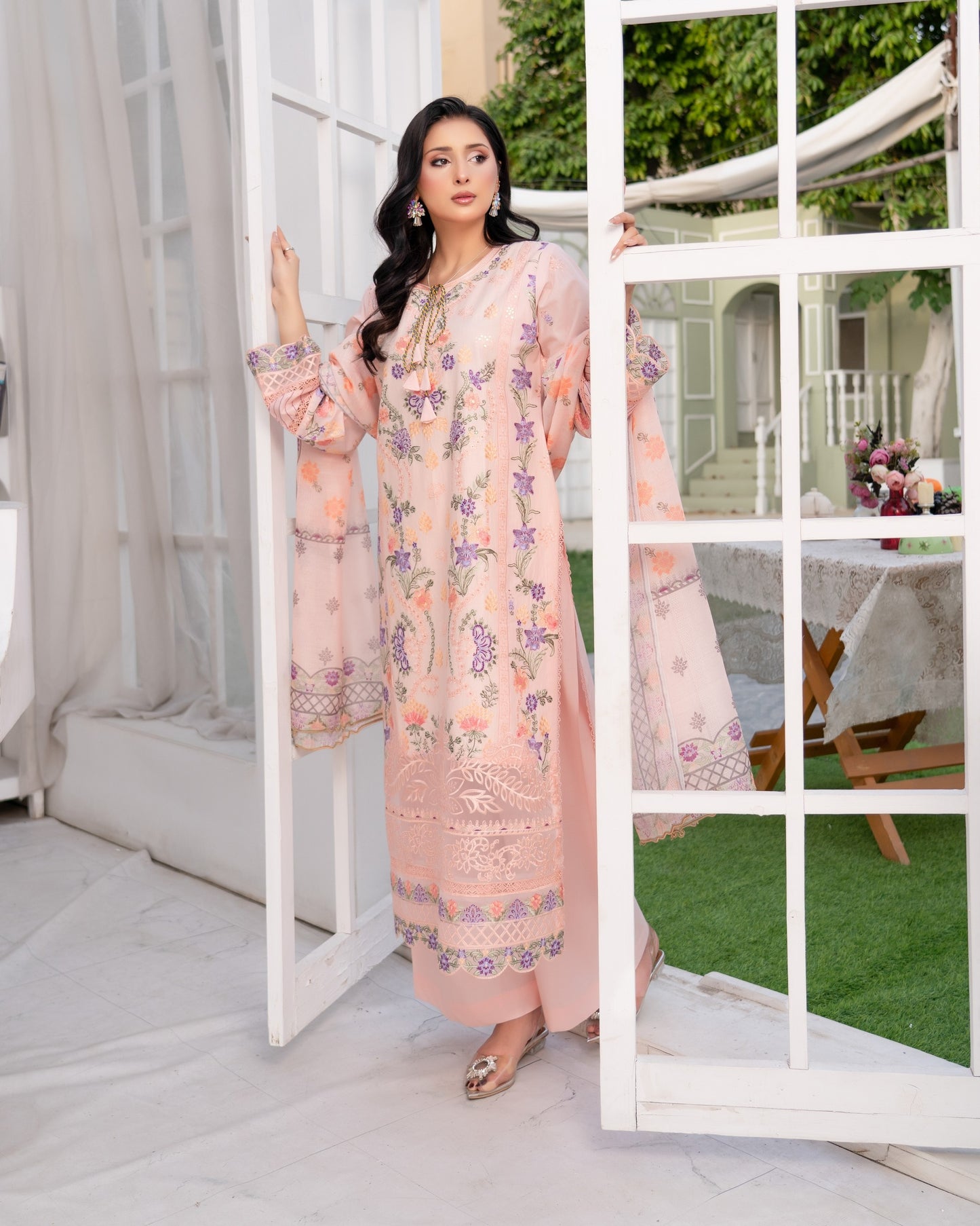 Munira Guman Cotton 02 Peach