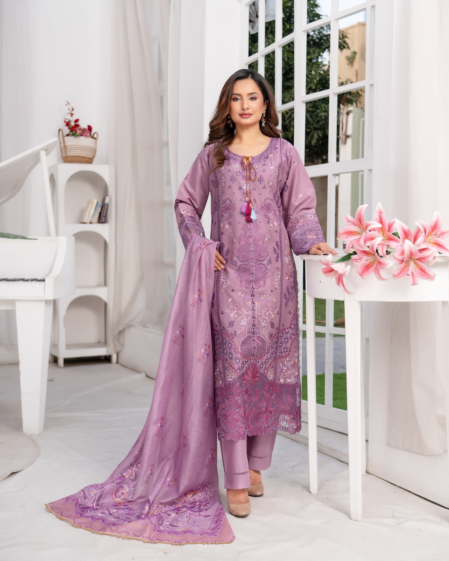 Munira Guman Cotton 03 Leavander