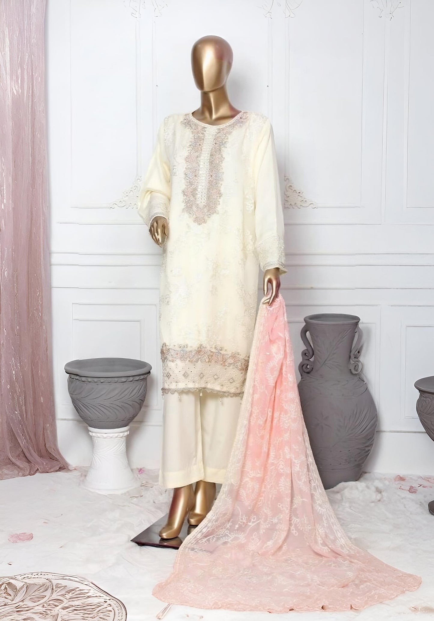 NPG Chiffon- 02 Off White