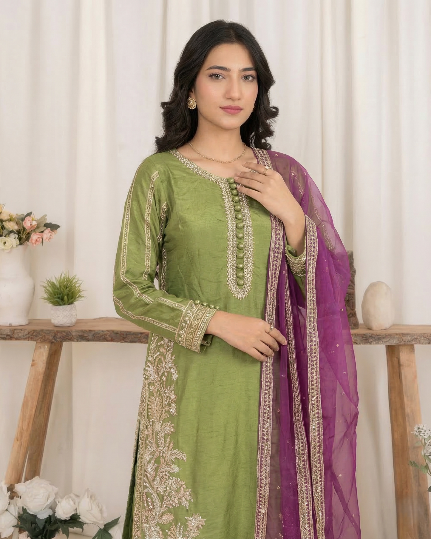 ZQ 2465 Olive Green