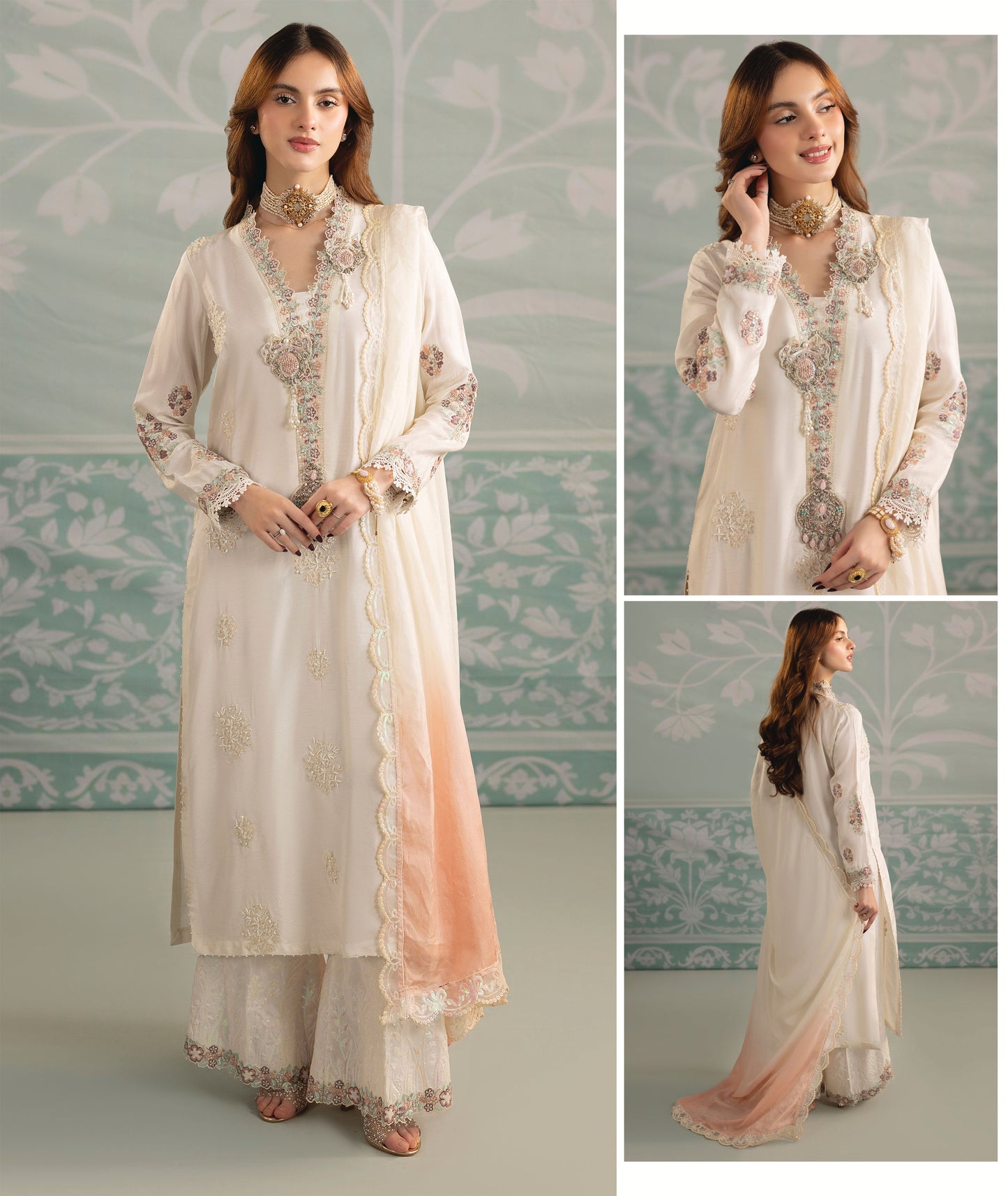 Zardozi ZR 2559 Pearl