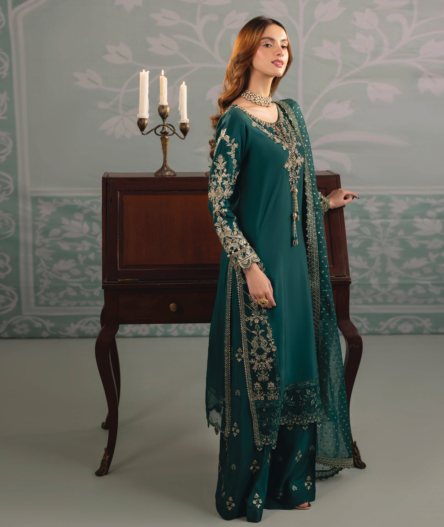 Zardozi ZR 2556 Emerald