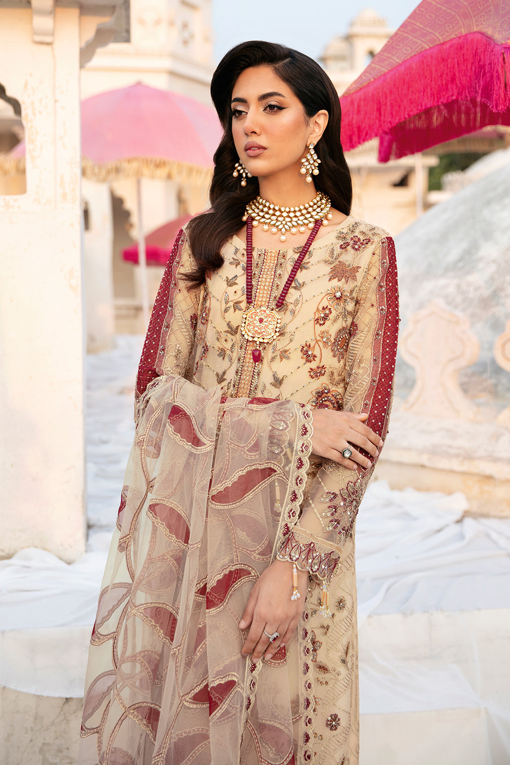 Ramsha Wedding Collection Vol-03 H-308 Skin