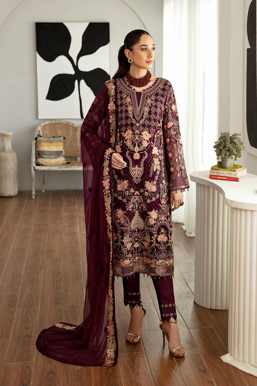Rangoon Chiffon Vol-11 D-1104 Falsa