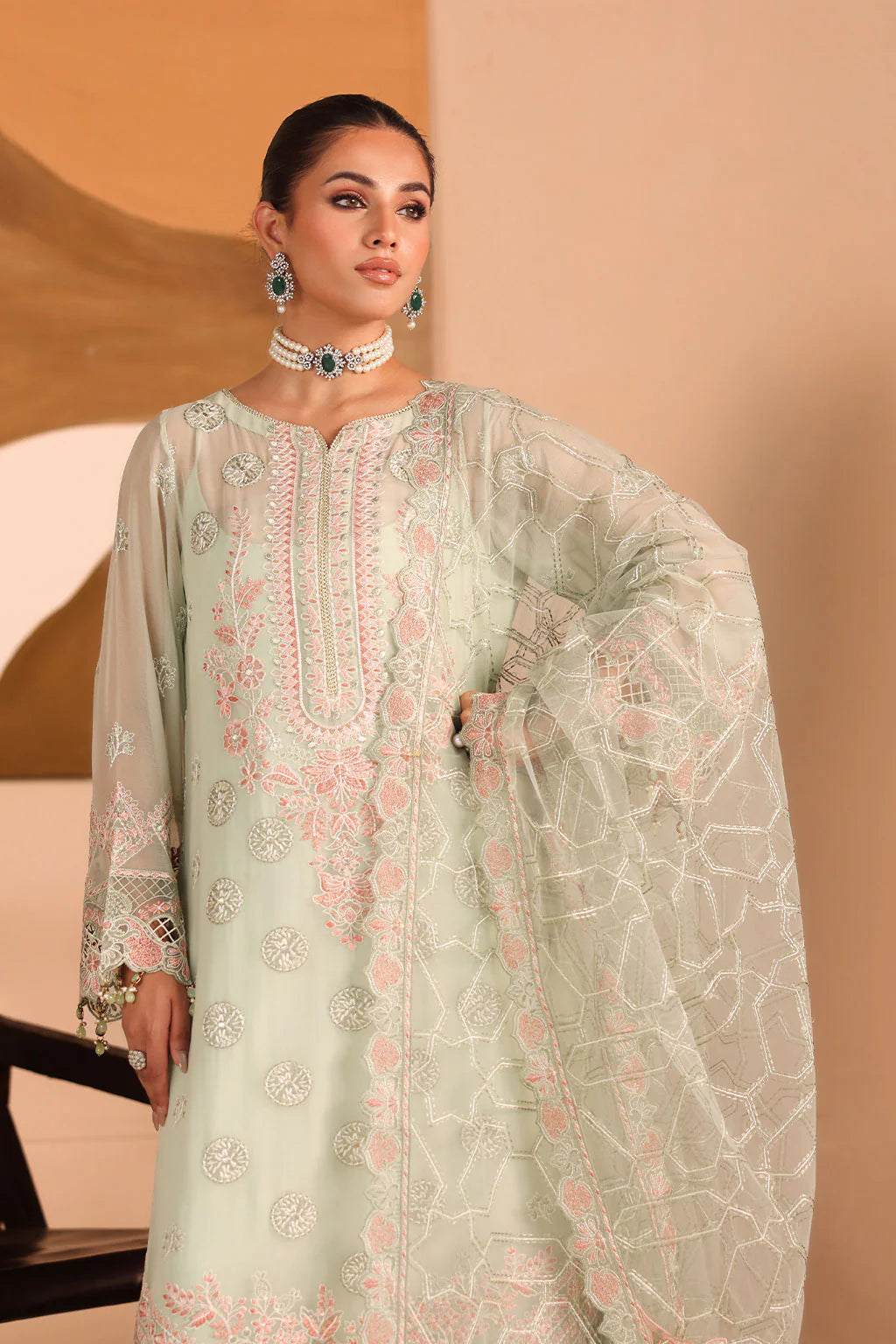 Kashish Chiffon Vol-3 K-307 Pista