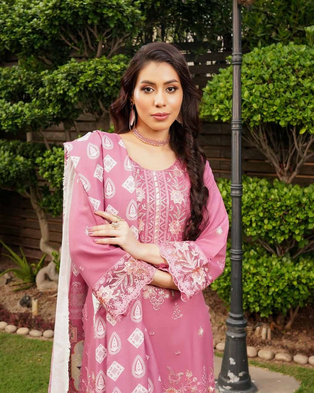 Munira Khas Dhanak MSL 04 Pink