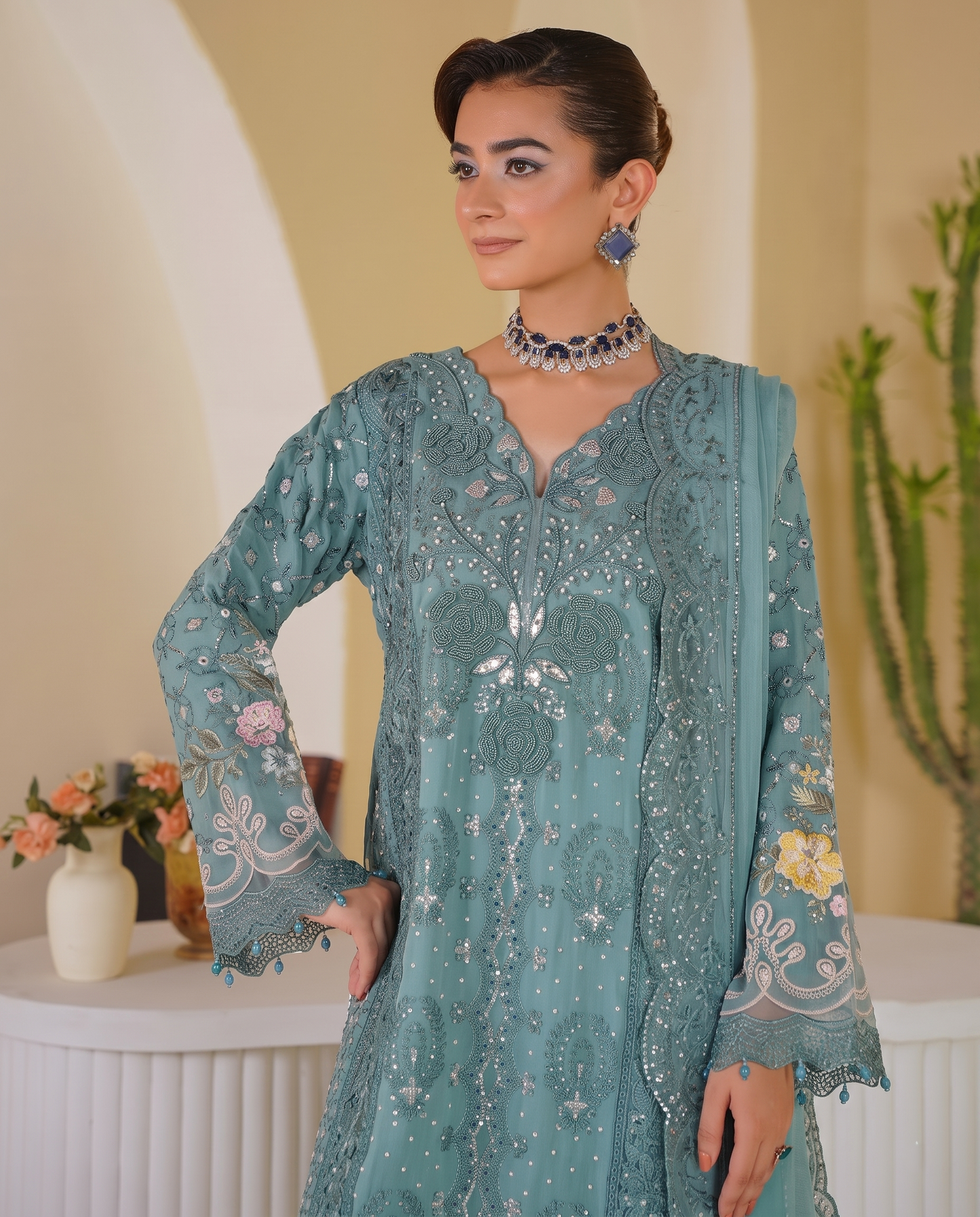 SJ3792 Aqua Blue