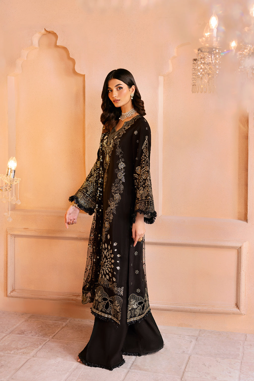 Shehnai Raw Silk Vol-01 SS-105 Black
