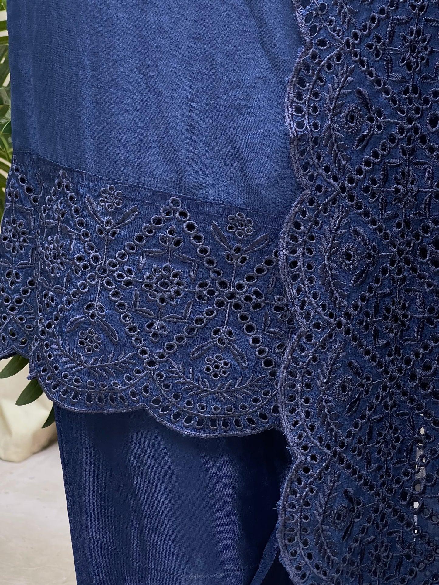 Chicken Chiffon 35 Blue by SH