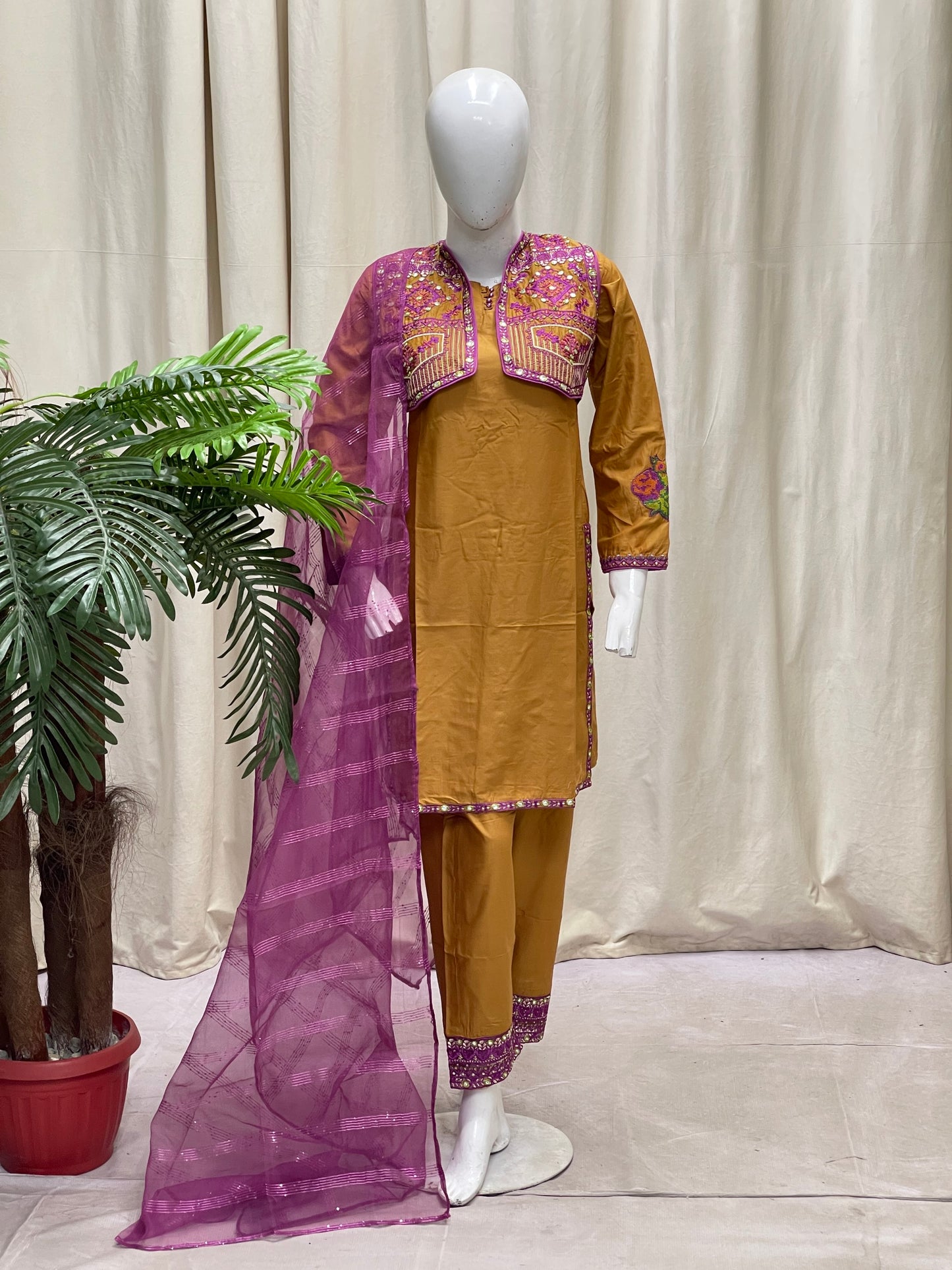 Binte Zahra 2319 Mustard