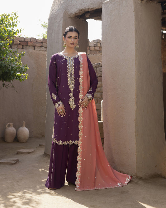 Heer Silk ZQ 2630 Purple