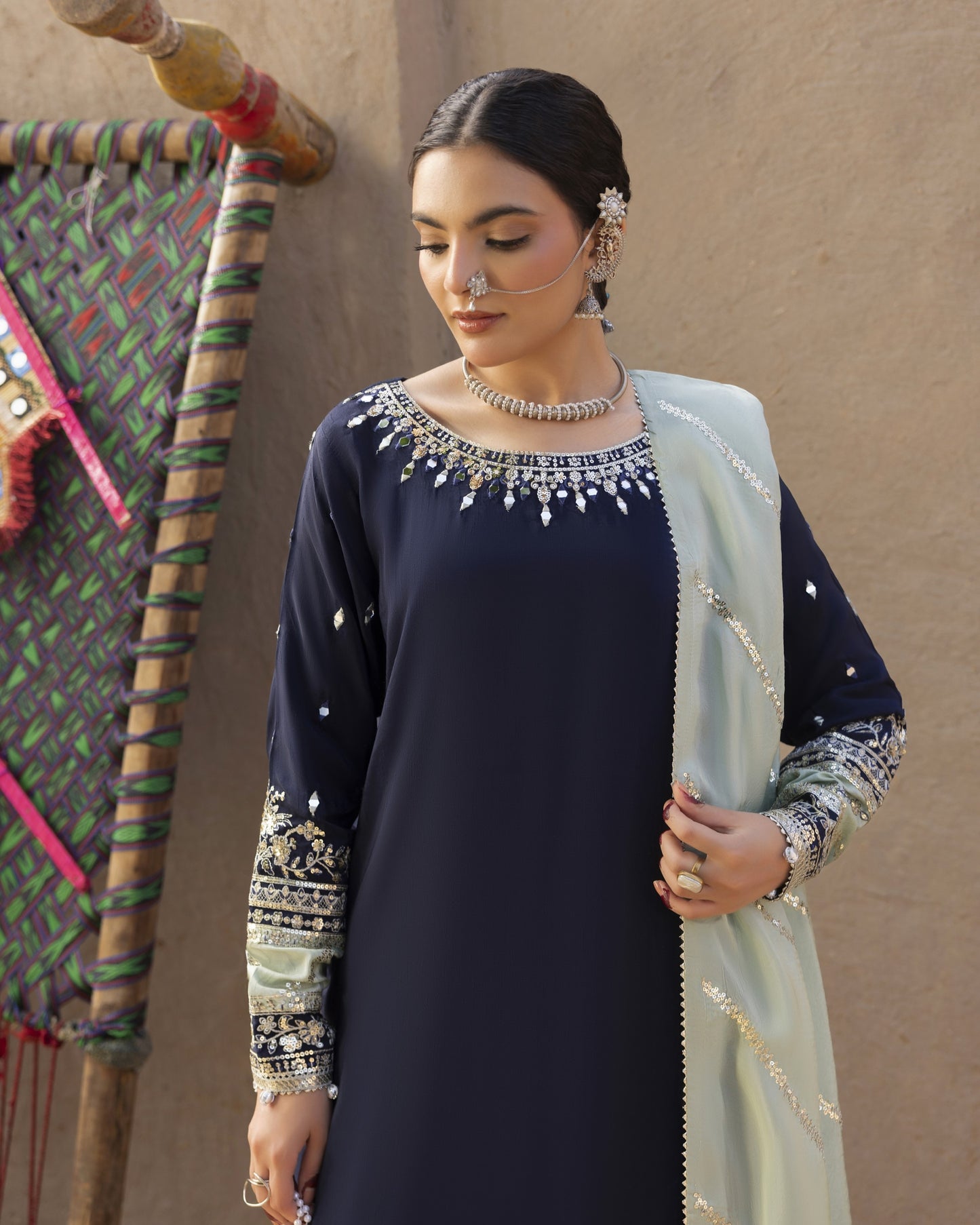 Heer Silk ZQ 2627 Blue