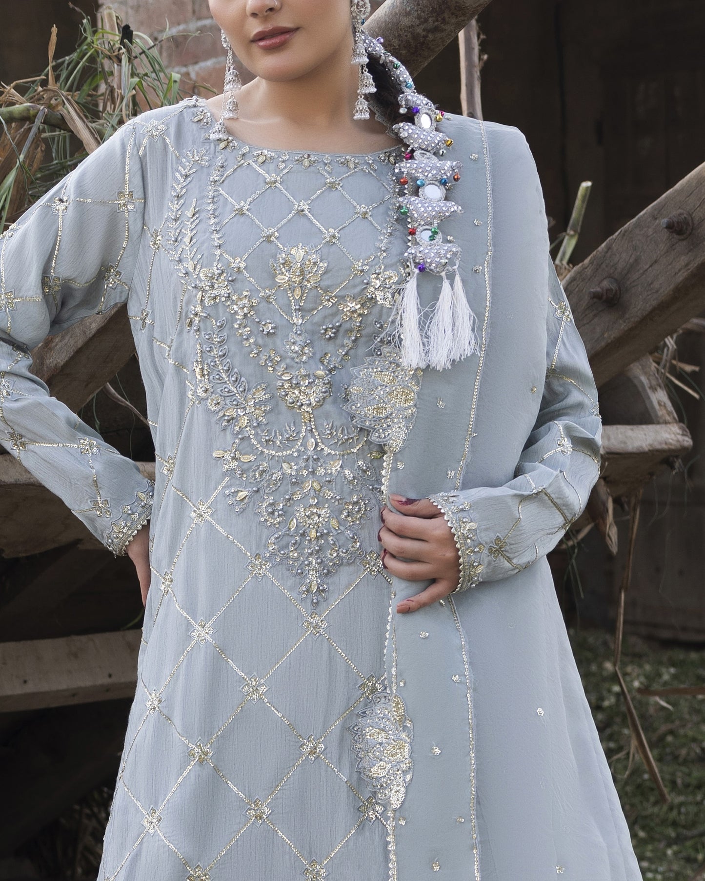 Heer Silk ZQ 2628 Aqua