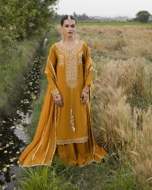 Heer Silk ZQ 2629 Mustard