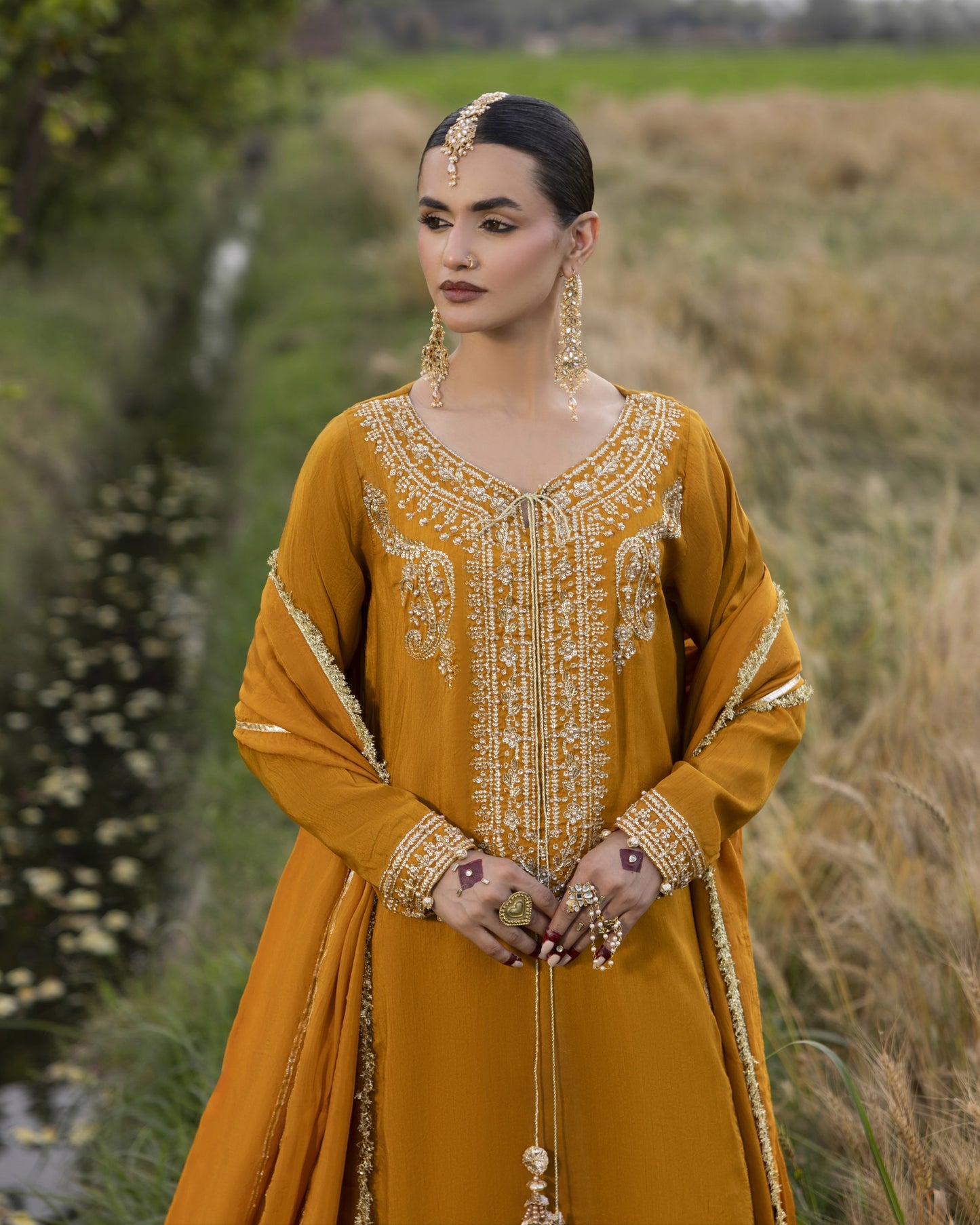 Heer Silk ZQ 2629 Mustard