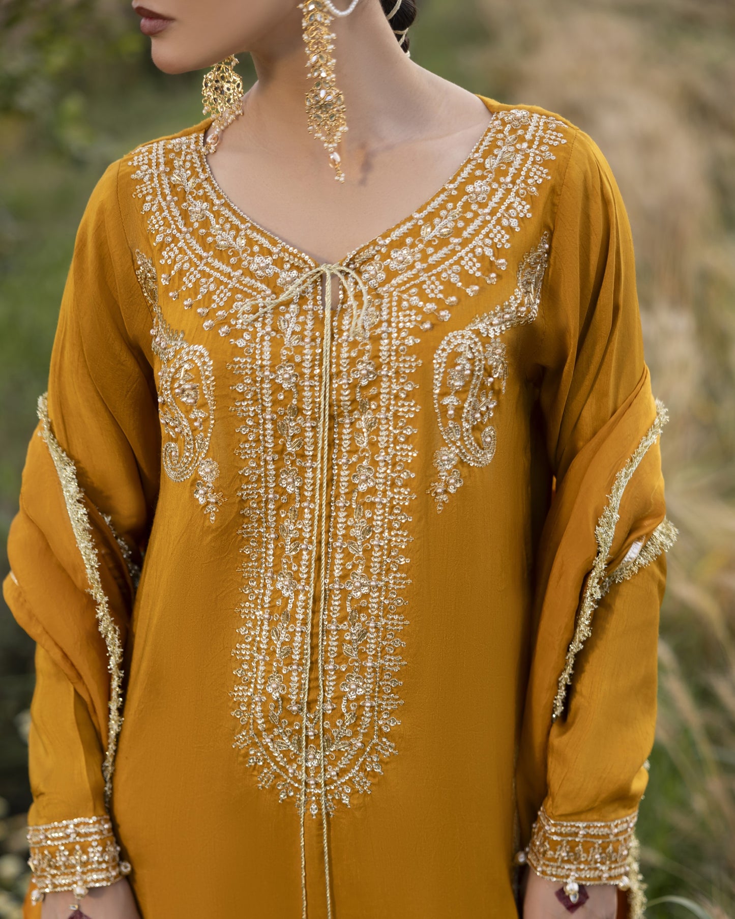 Heer Silk ZQ 2629 Mustard