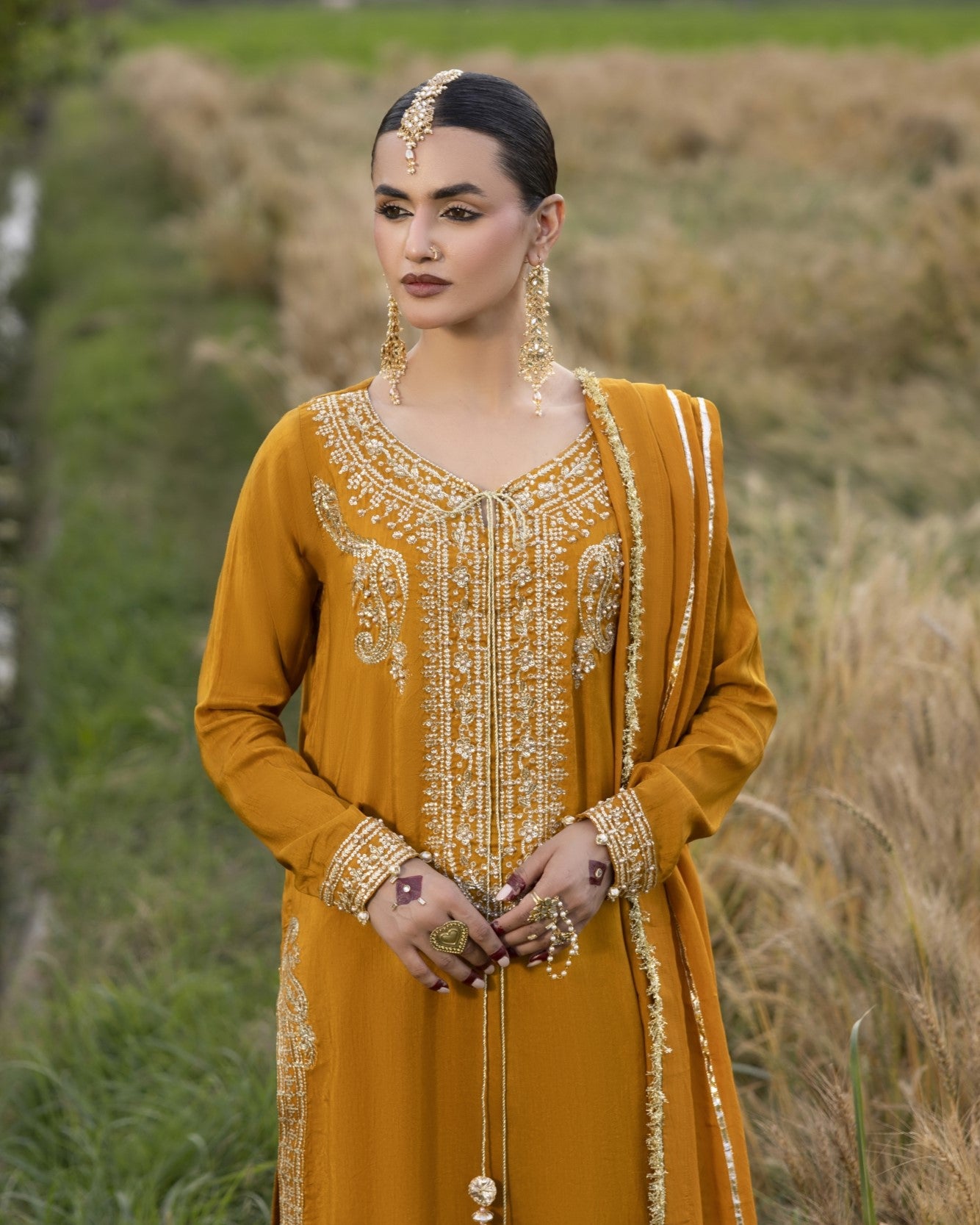 Heer Silk ZQ 2629 Mustard