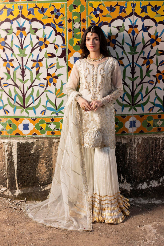 Noor Mahal ZR 2554 White