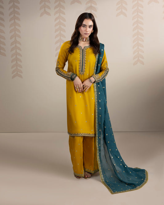 Sapphire ZQ 2587 Mustard Teal