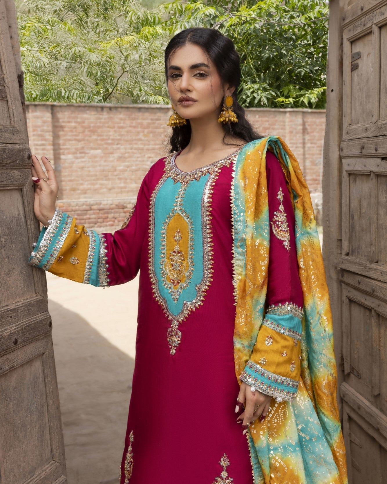 Heer Silk ZQ 2626 Sky Archi