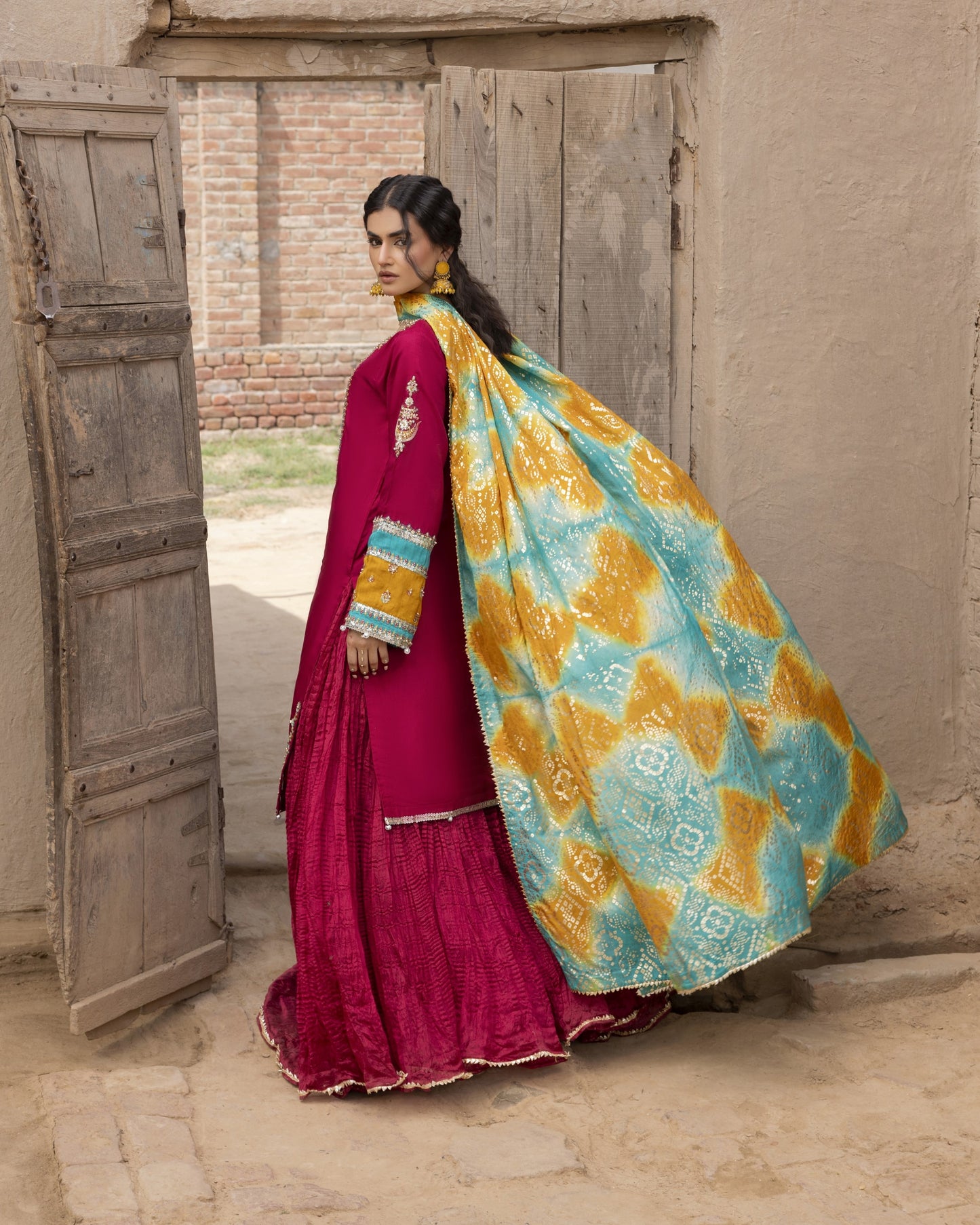 Heer Silk ZQ 2626 Sky Archi