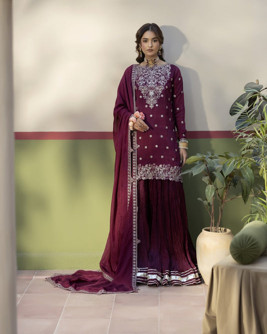 Mushq ZQ 25104 Wine Purple