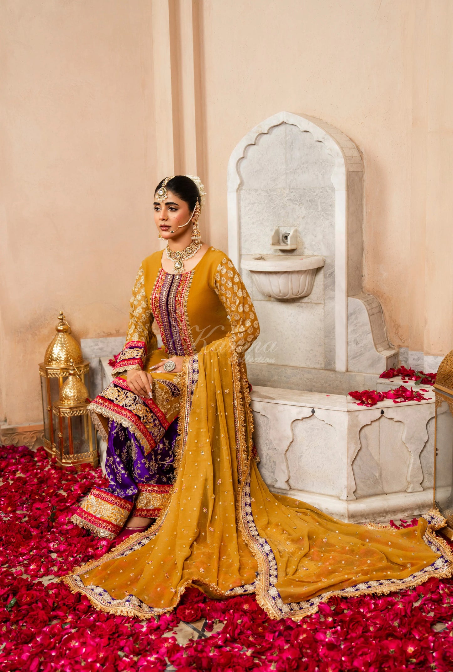 Karma Jahanara 502 Turmeric Mustard