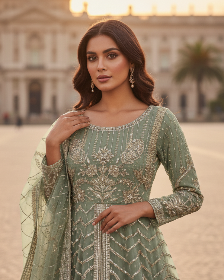 Gulaab-e-Ishq FG 145 Olive