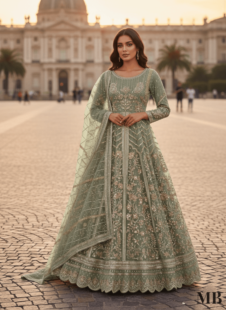Gulaab-e-Ishq FG 145 Olive