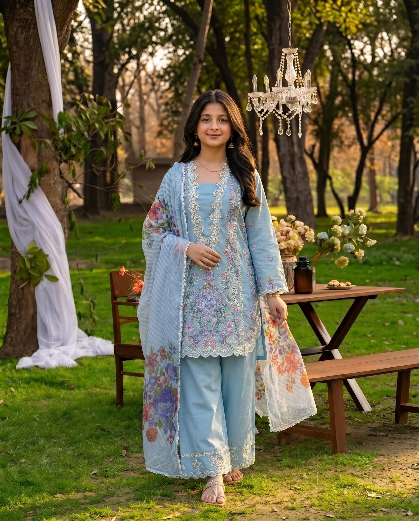 Karma Haya 1543 Kids Baby Blue