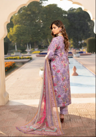 Munira Jhalak Lawn MSL 04 Lavender