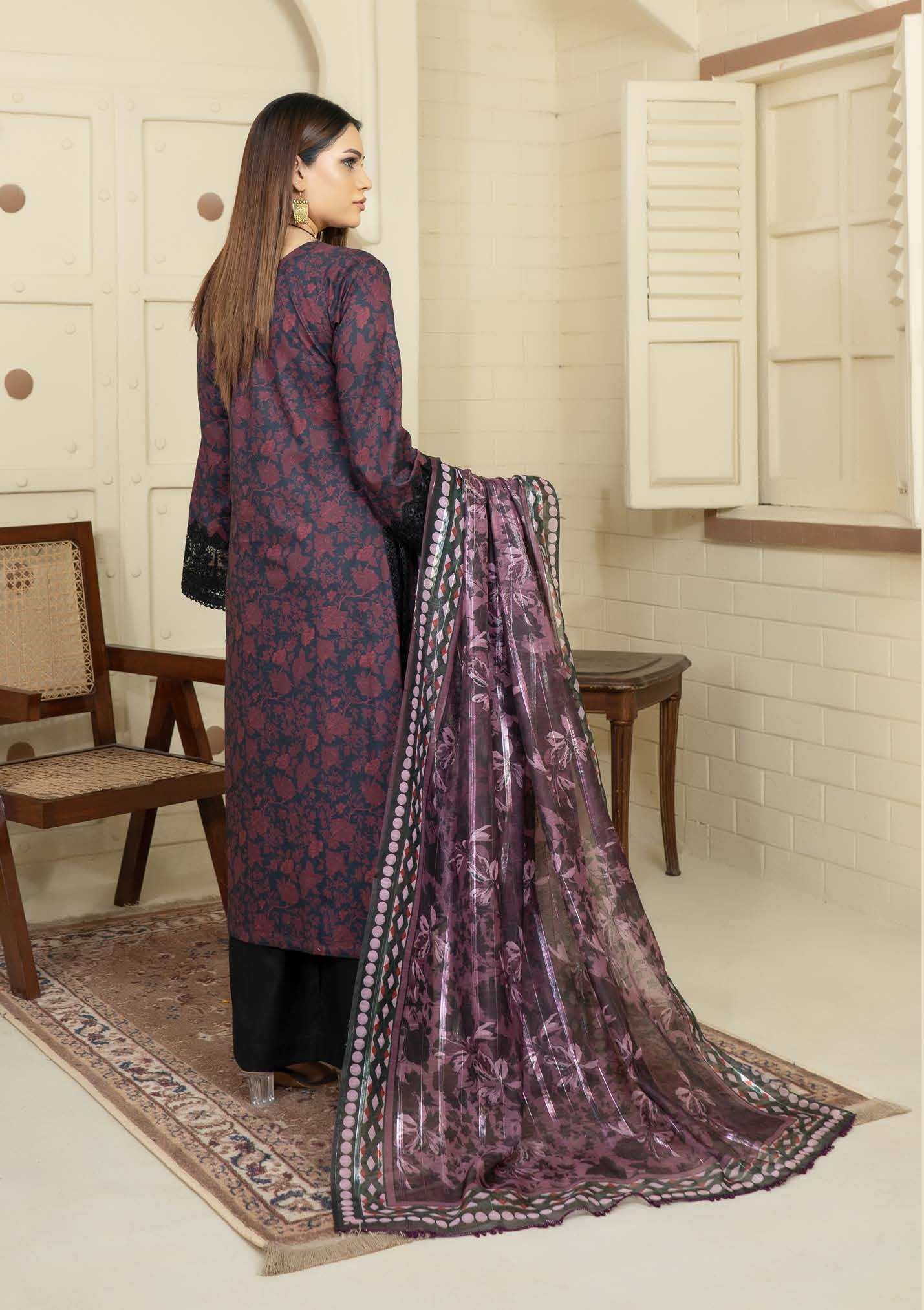 Munira Fitoor Lawn MSL 04 Falsa