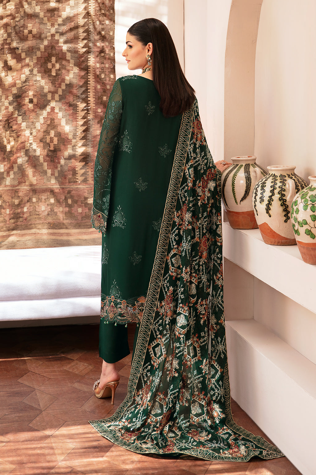 Kashish Chiffon Vol-2 K-207 Green