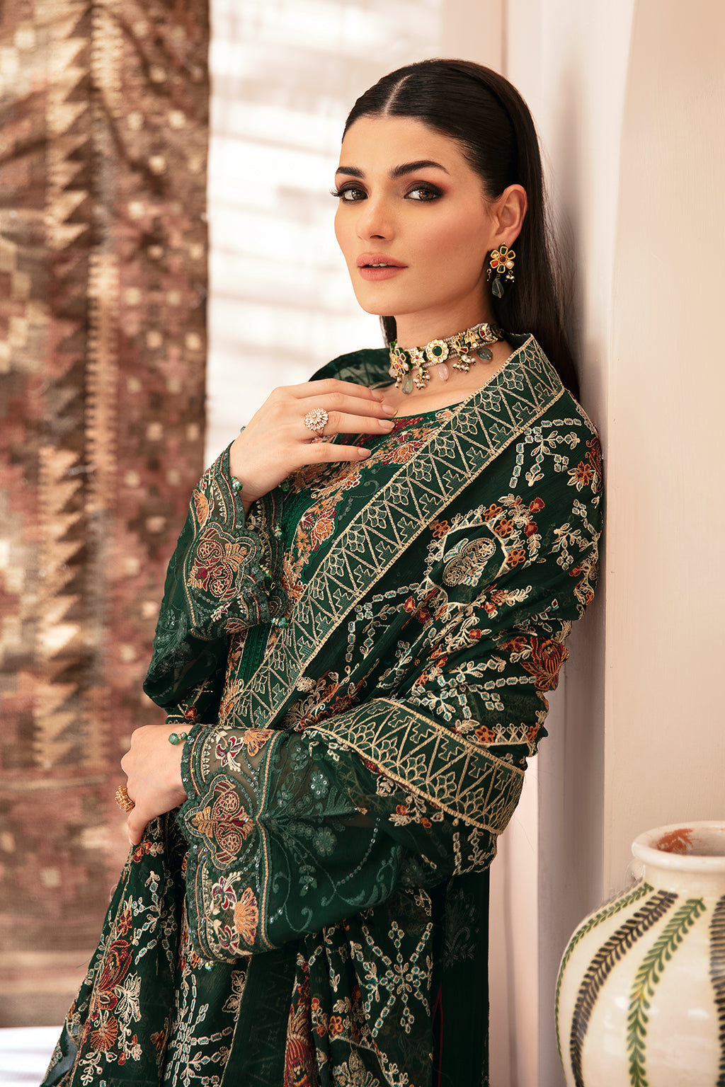 Kashish Chiffon Vol-2 K-207 Green